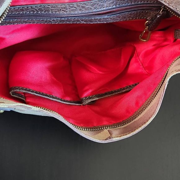 Jessica Simpson Brown Zebra Handbag - Picture 6 of 11